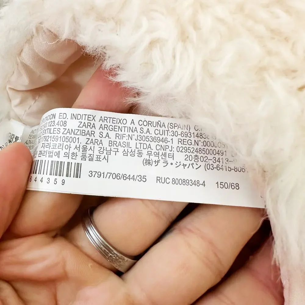 Zara Girls Outerwear Faux Fur Vest Pink Fuzzy Snap Closure Size 11 / 12 152 cm - Picture 5 of 5